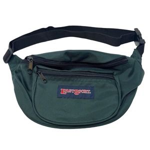 EastSport Green Black‎ Zipper Fanny Pack Waist Pack Adjustable Strap